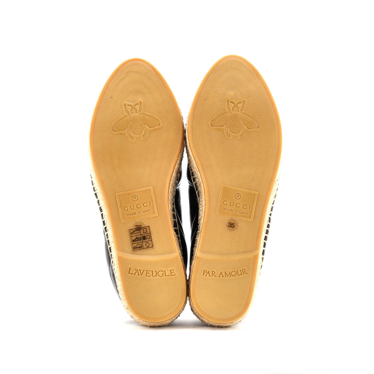 Women's GG Marmont Espadrilles Matelasse Leather - Deep Luxury