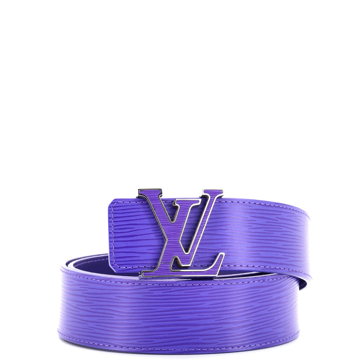LV Initiales Belt Epi Leather Wide - Deep Luxury