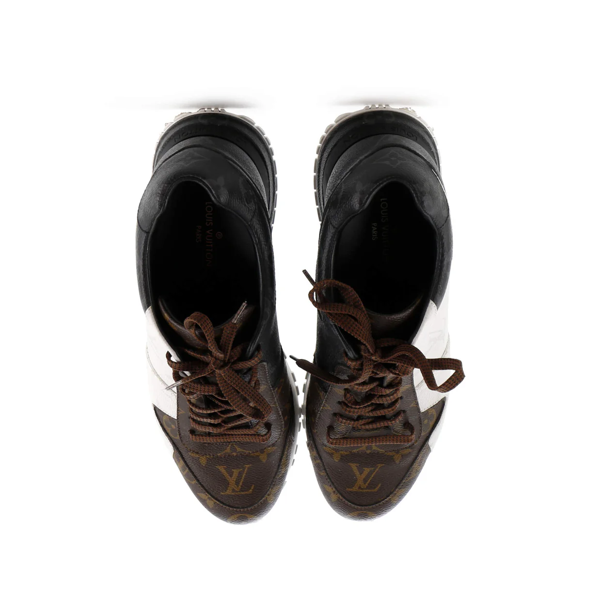 Men's Run Away Sneakers Monogram Canvas - Deep Luxury