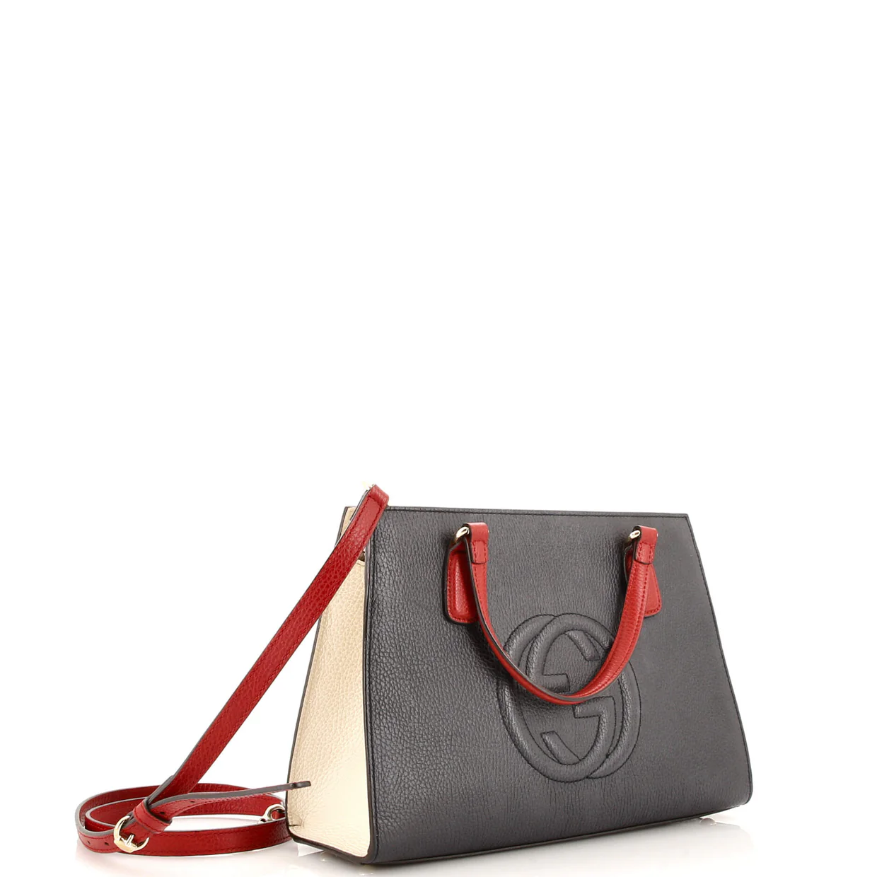 Soho Convertible Top Handle Satchel Leather Medium - Deep Luxury