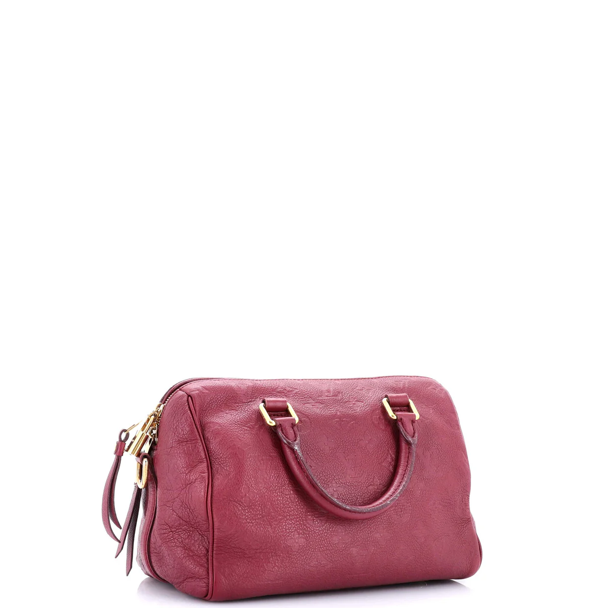 Speedy Bandouliere Bag Monogram Empreinte Leather 30 - Deep Luxury