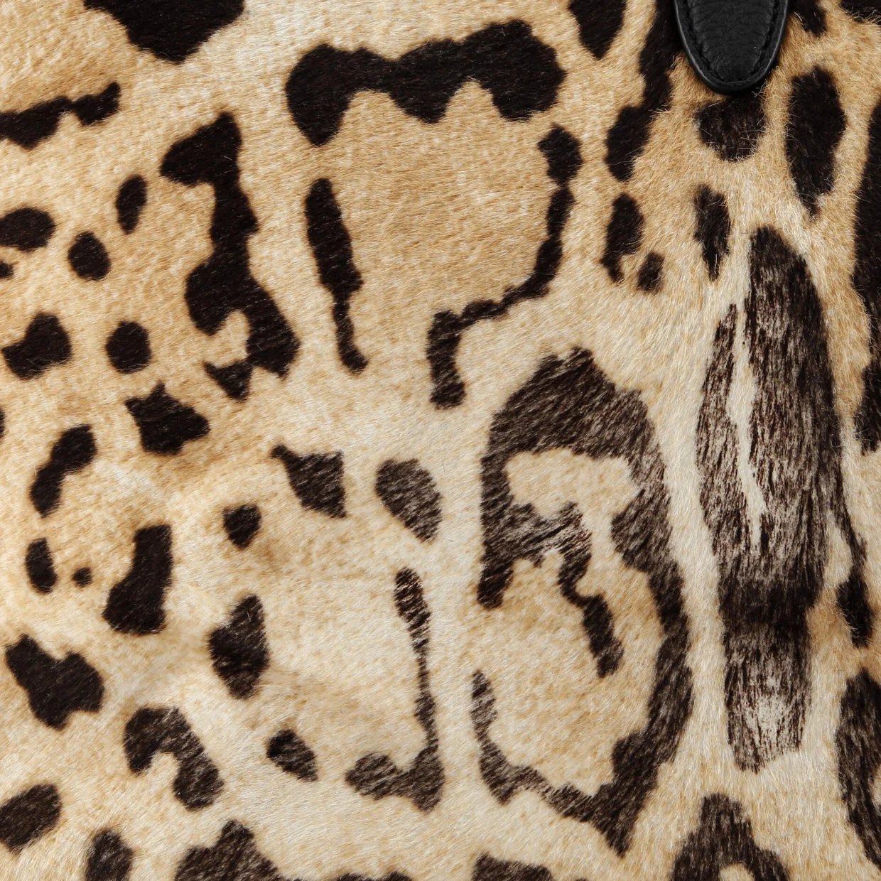 Jackie Soft Tote Printed Calf Hair Large - Deep Luxury