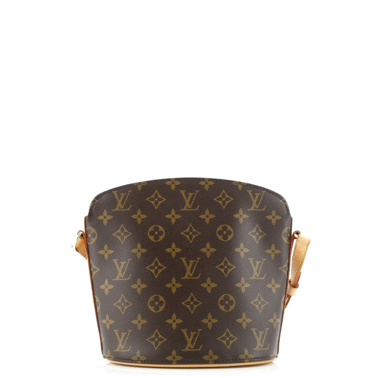 Drouot Handbag Monogram Canvas - Deep Luxury