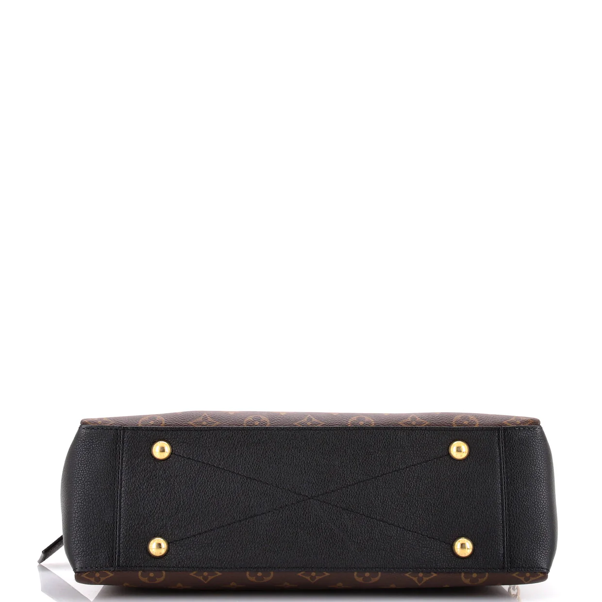 Surene Handbag Monogram Canvas with Leather MM - Deep Luxury