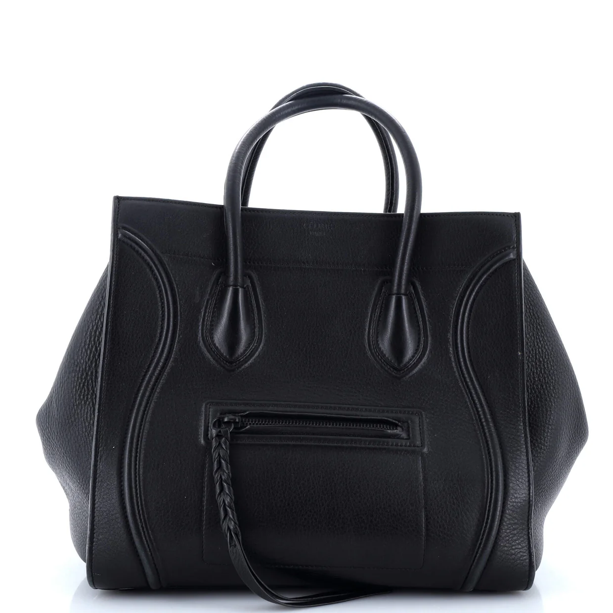 Phantom Bag Grainy Leather Medium - Deep Luxury