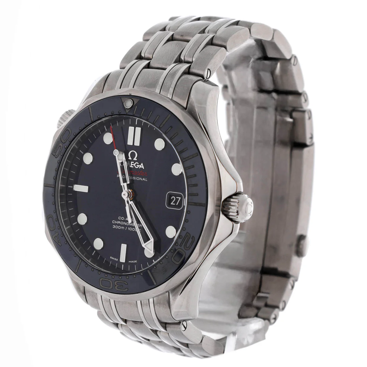 Seamaster Professional Diver 300M Co-Axial Chronometer Automatic Watch Stainless Steel 41 - Deep Luxury