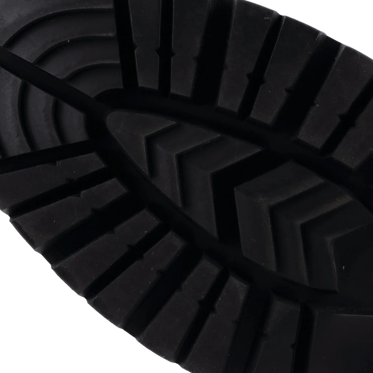 Women's Heeled Combat Boots Re-Nylon and Leather - Deep Luxury