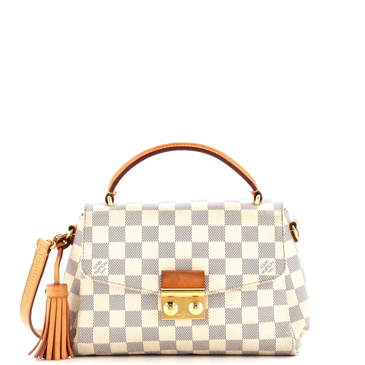 Croisette Handbag Damier - Deep Luxury