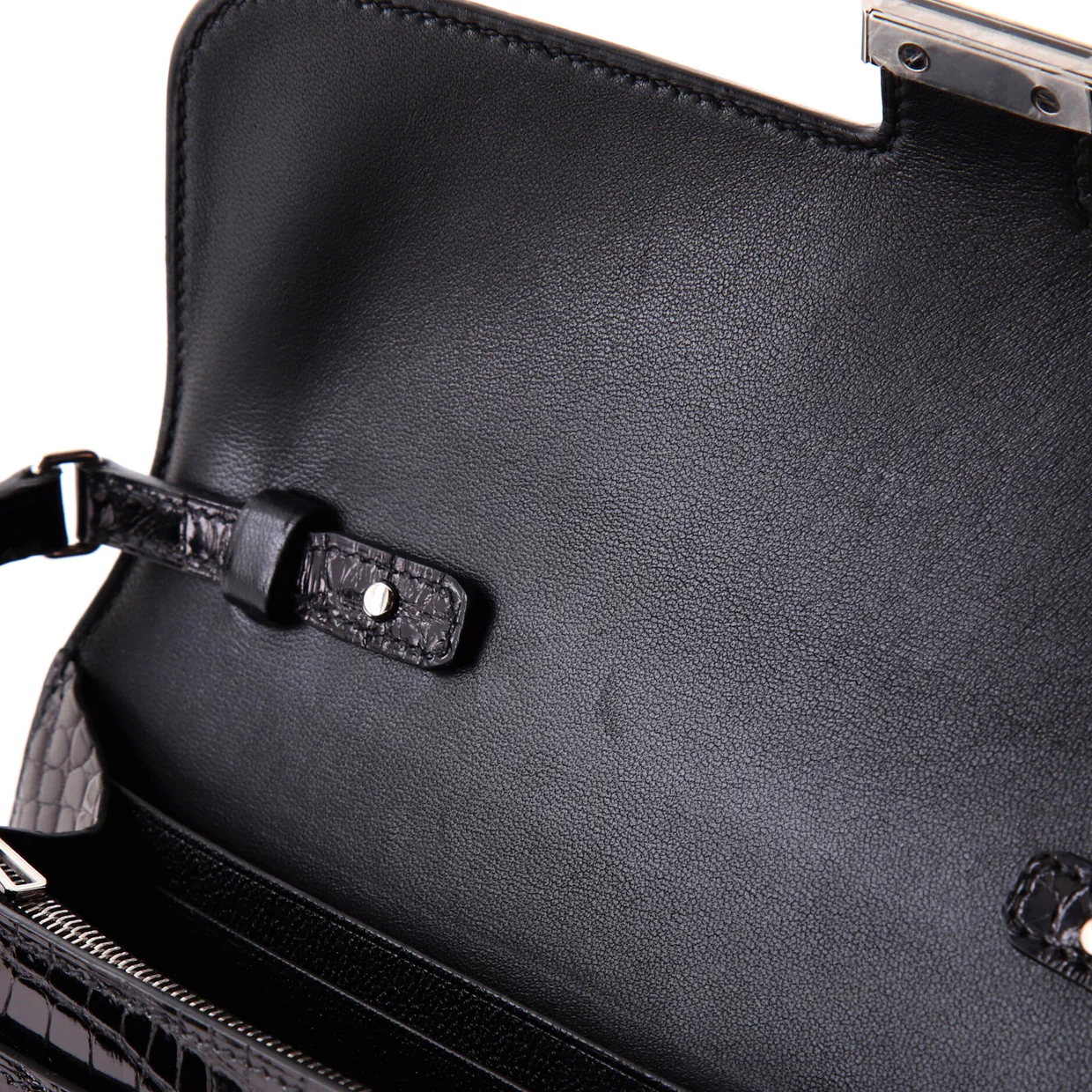 Constance To Go Wallet Alligator - Deep Luxury