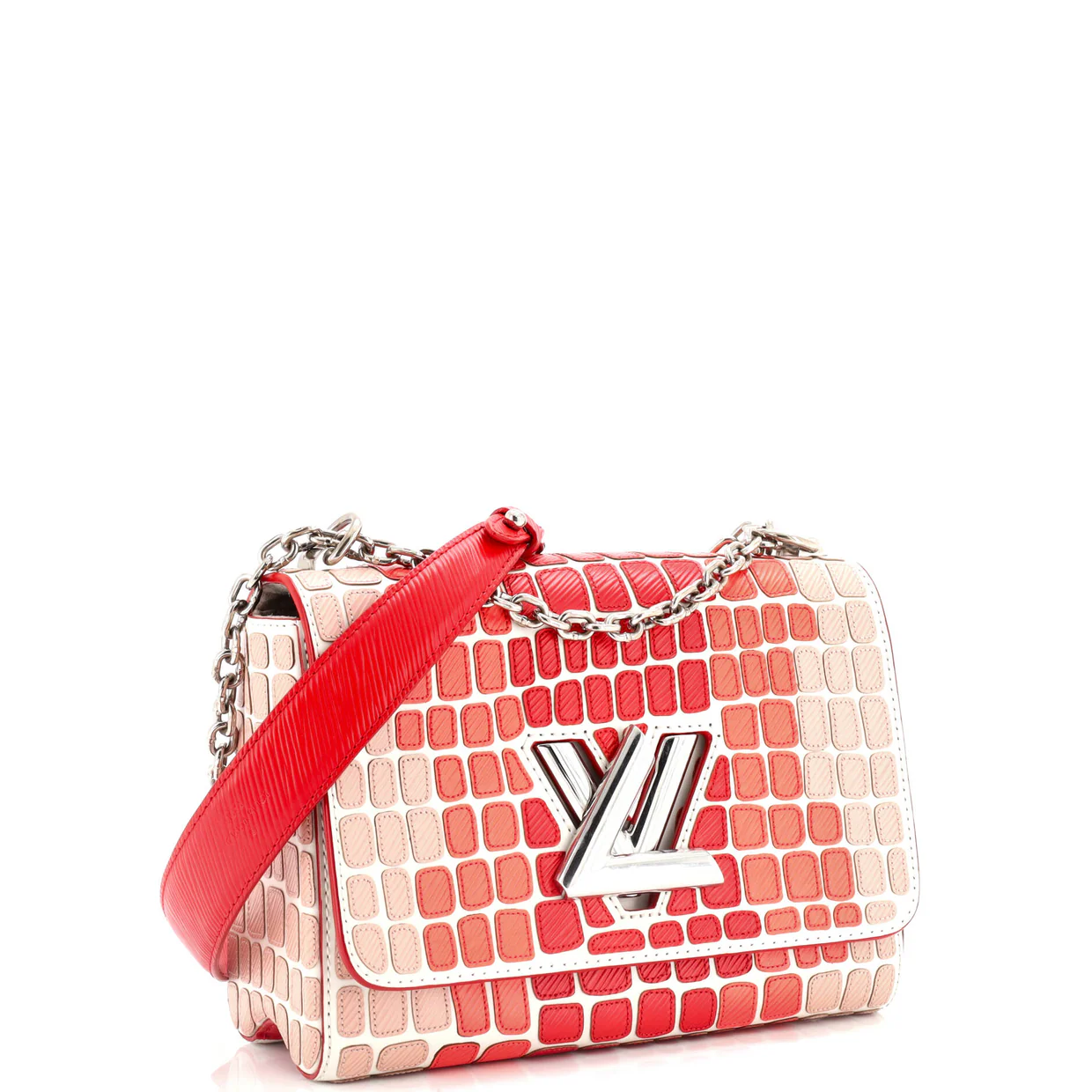 Twist Handbag Patchwork Epi Leather MM - Deep Luxury