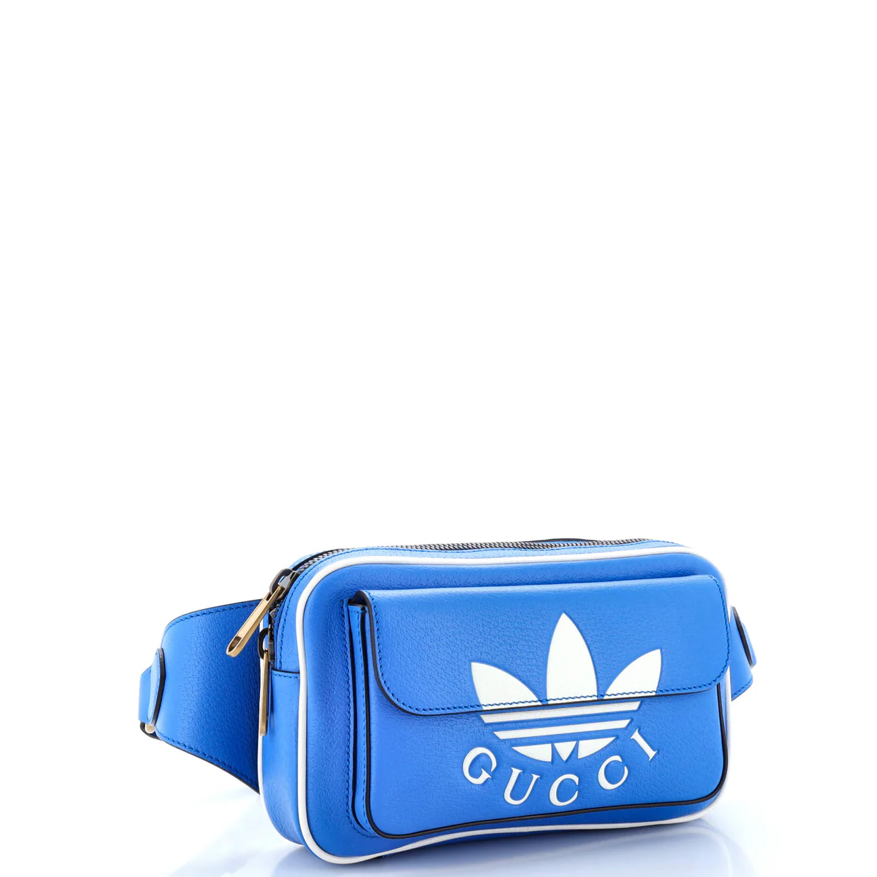 x adidas Zip Belt Bag Leather - Deep Luxury
