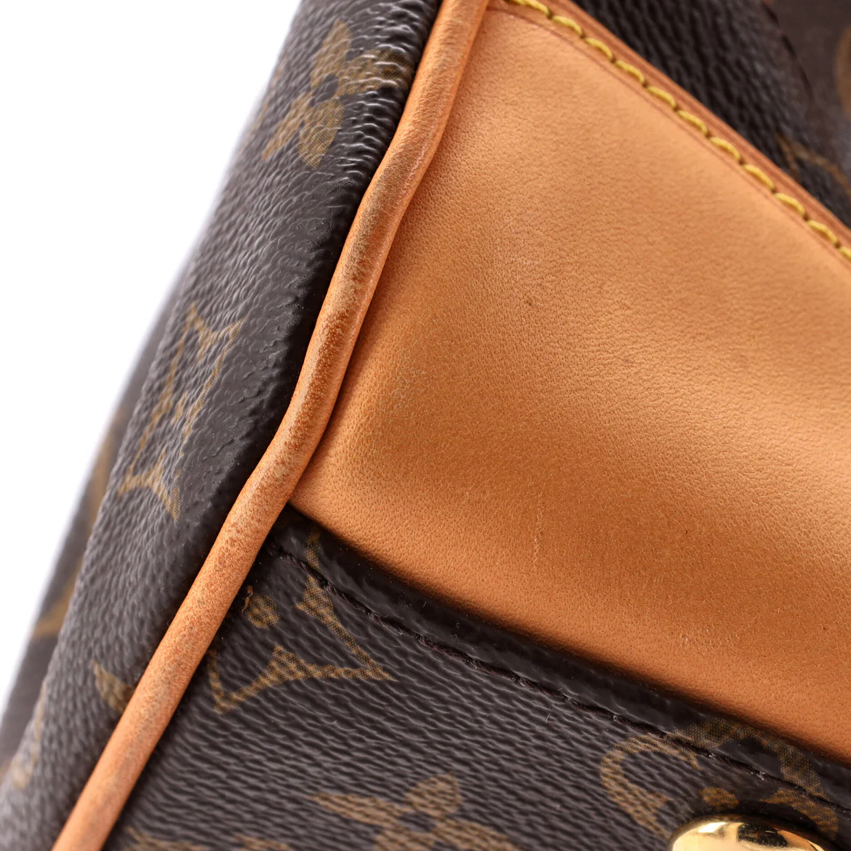 Beverly Handbag Monogram Canvas MM - Deep Luxury