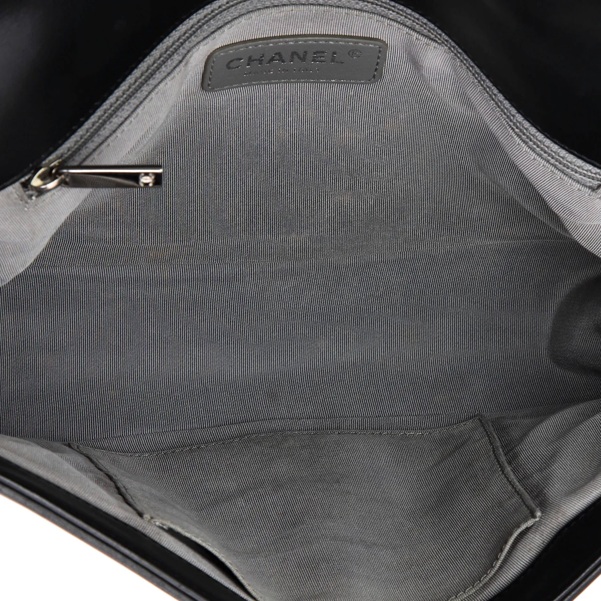 Boy Flap Bag Chevron Calfskin New Medium - Deep Luxury