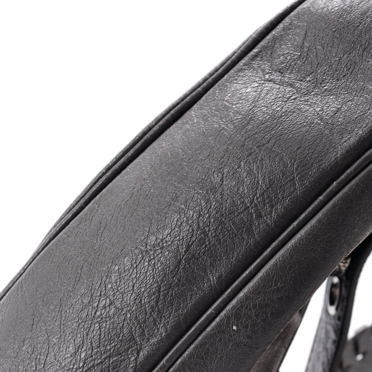 Le Cagole Giant Studs Shoulder Bag Leather XS - Deep Luxury