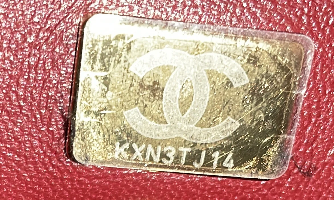 Resin Pearl Chain Flap Bag Quilted Lambskin Small - Deep Luxury