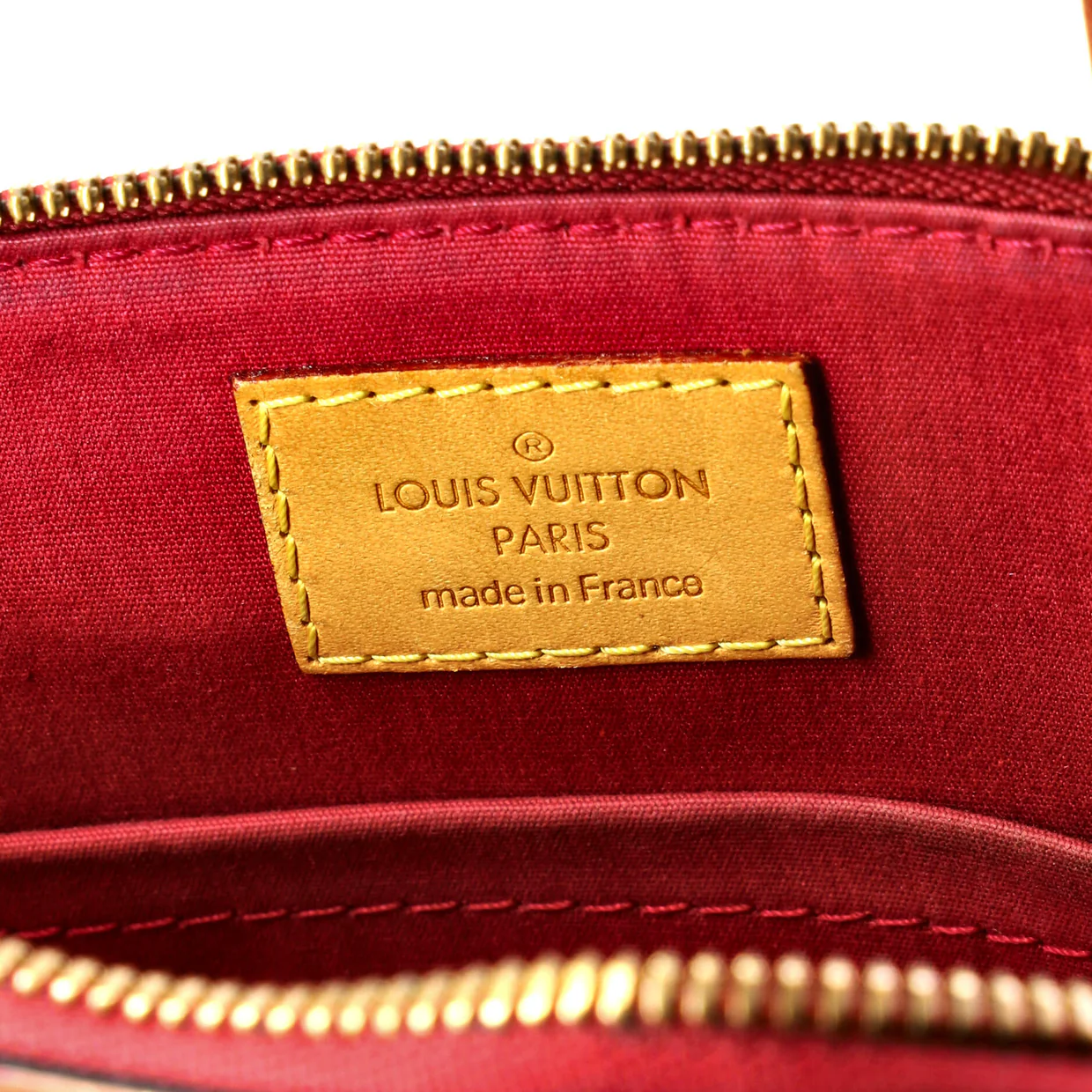 Alma Handbag Monogram Vernis BB - Deep Luxury