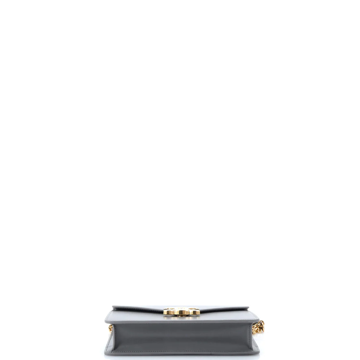 Margo Triomphe Wallet on Chain Leather - Deep Luxury