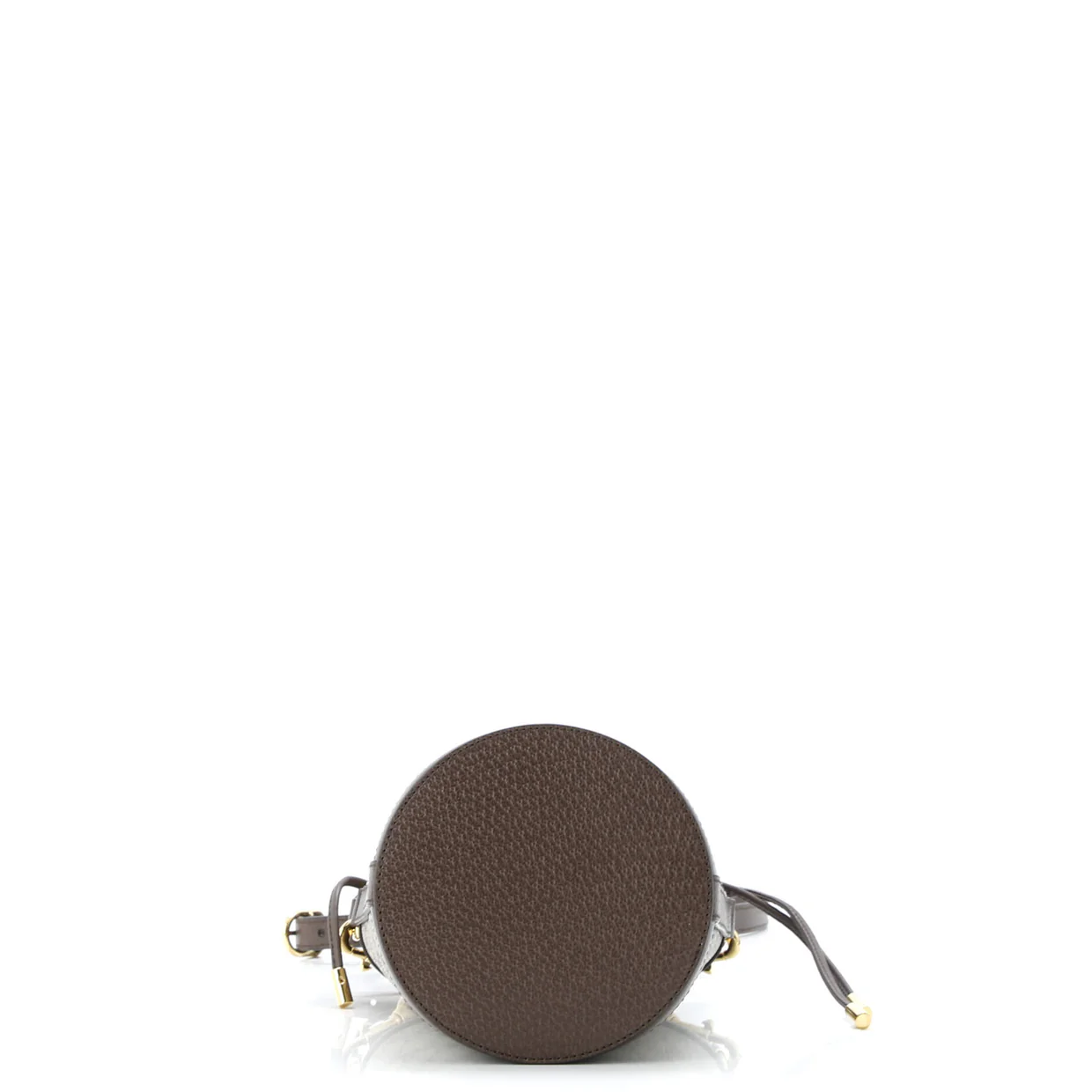 Ophidia Top Handle Bucket Bag GG Coated Canvas with Leather Mini - Deep Luxury