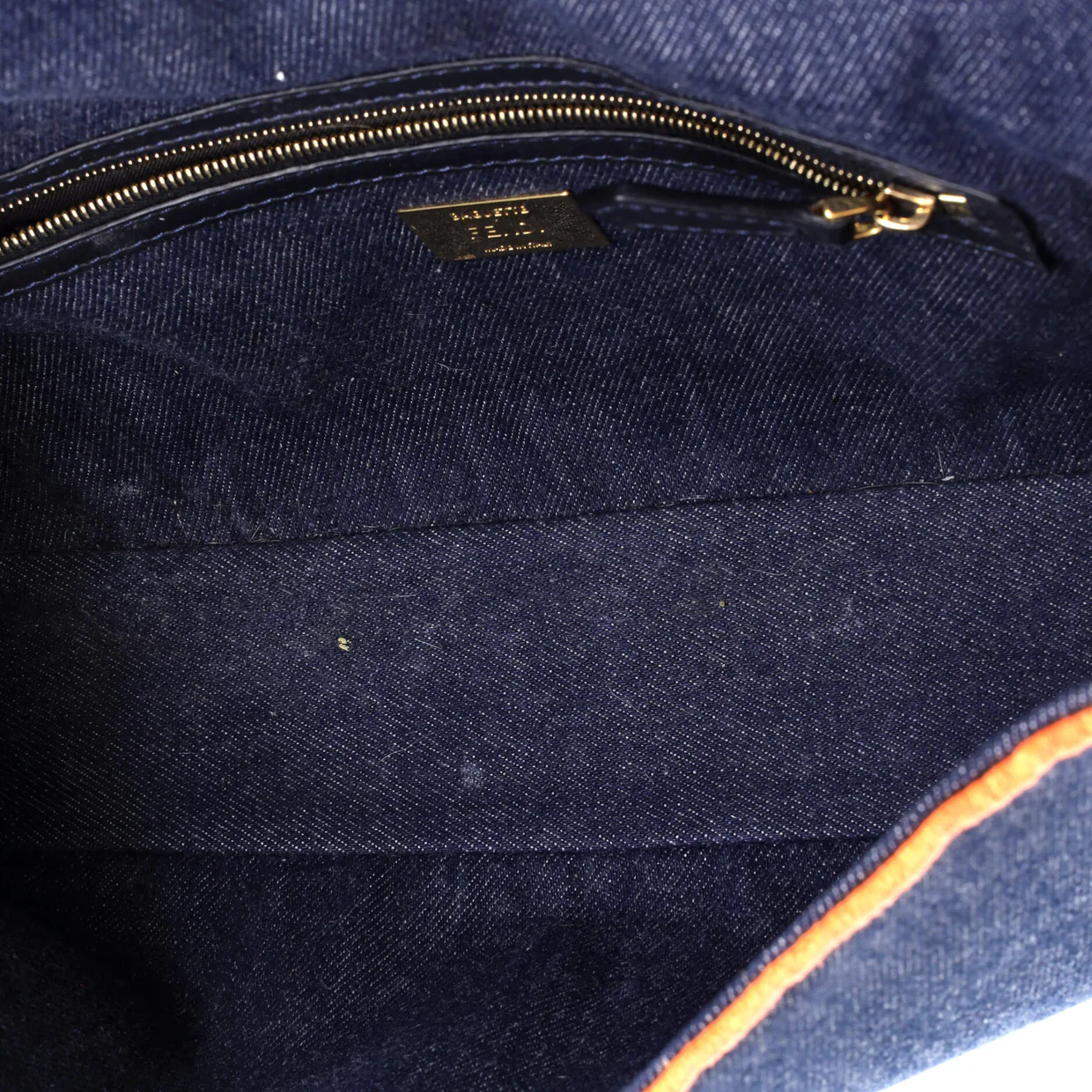 Baguette NM Bag Denim Large - Deep Luxury