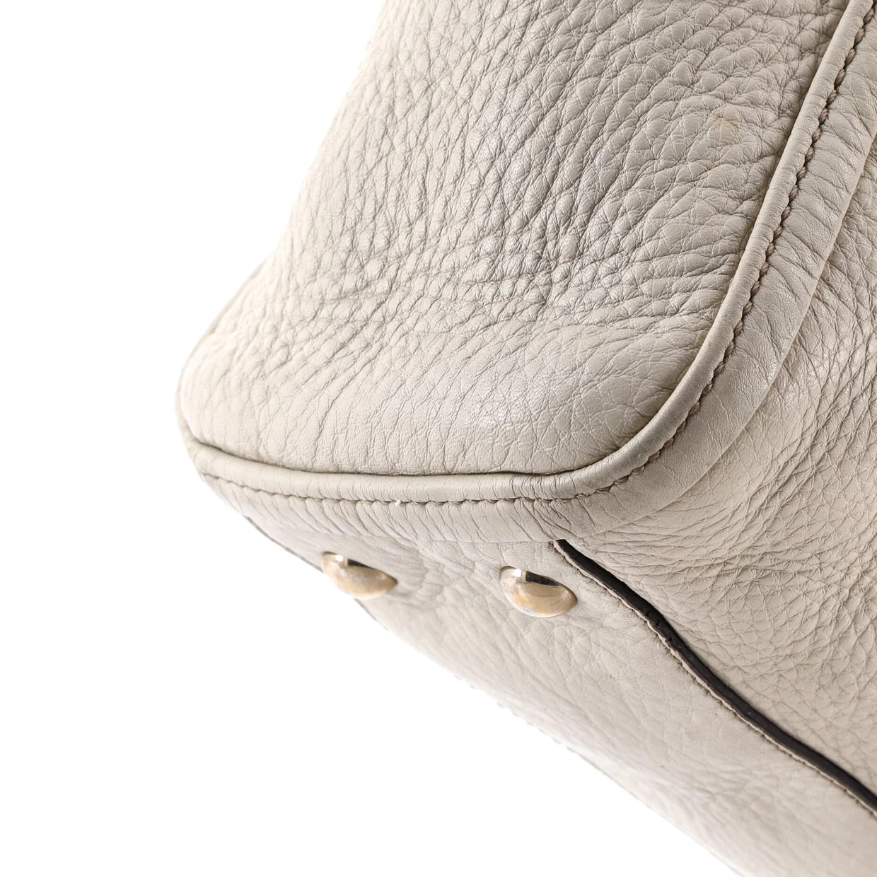 Soho Zip Tote Leather Small - Deep Luxury