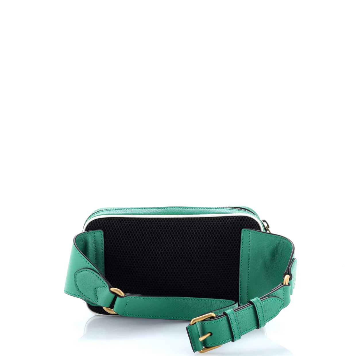 x adidas Zip Belt Bag Leather - Deep Luxury