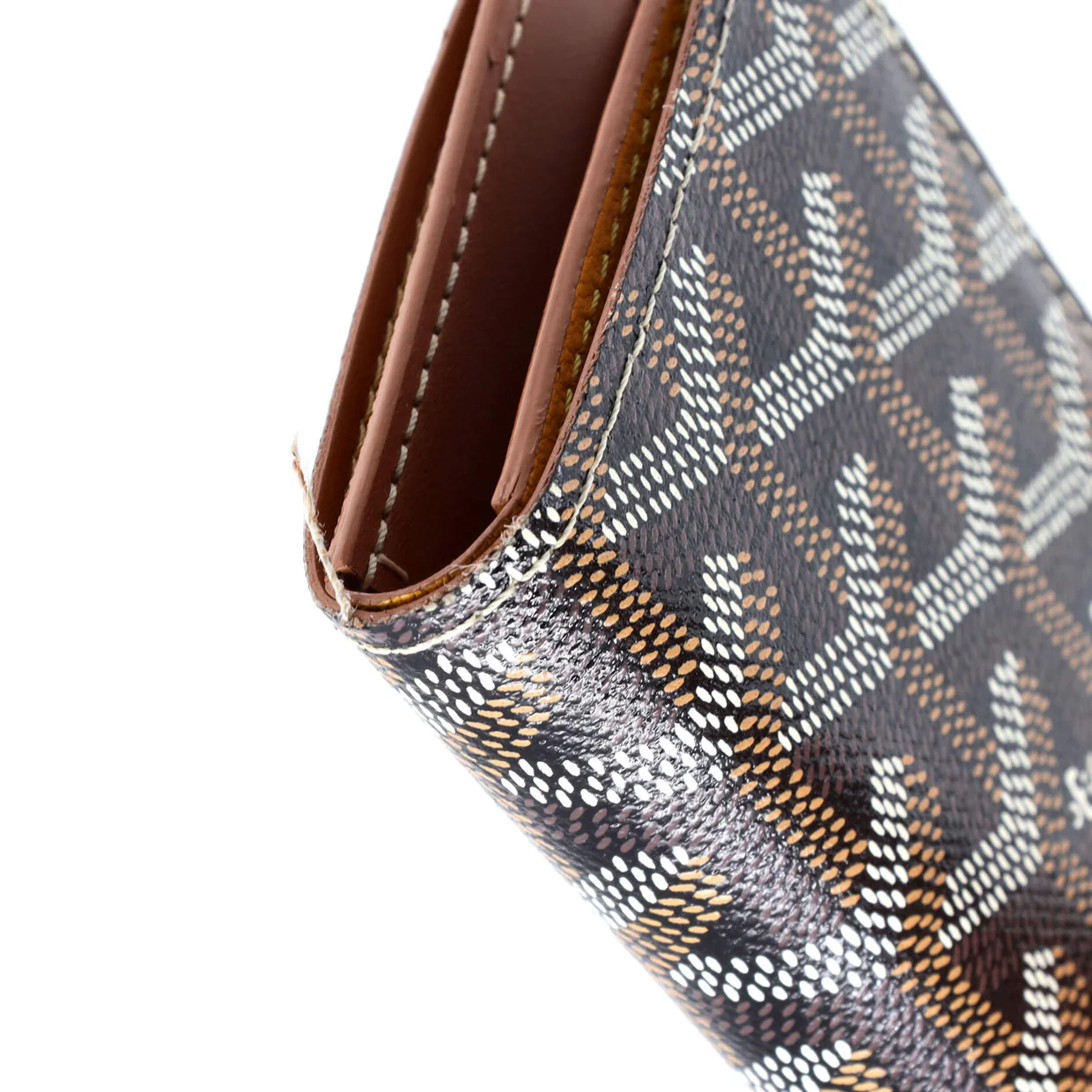 Saint Pierre Card Case Coated Canvas - Deep Luxury