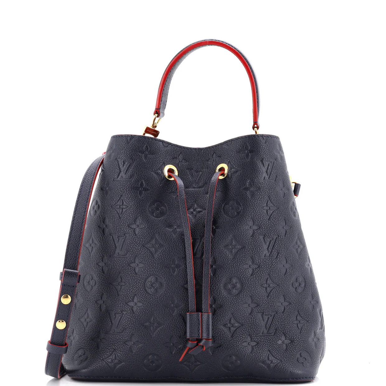 NeoNoe Handbag Monogram Empreinte Leather MM - Deep Luxury