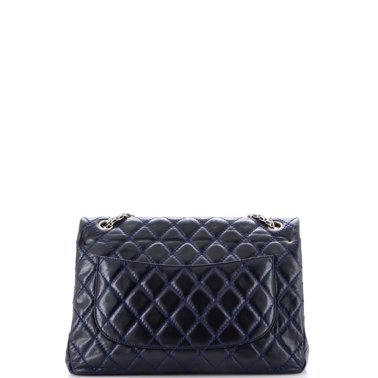 Reissue 2.55 Flap Bag Quilted Aged Calfskin 227 - Deep Luxury