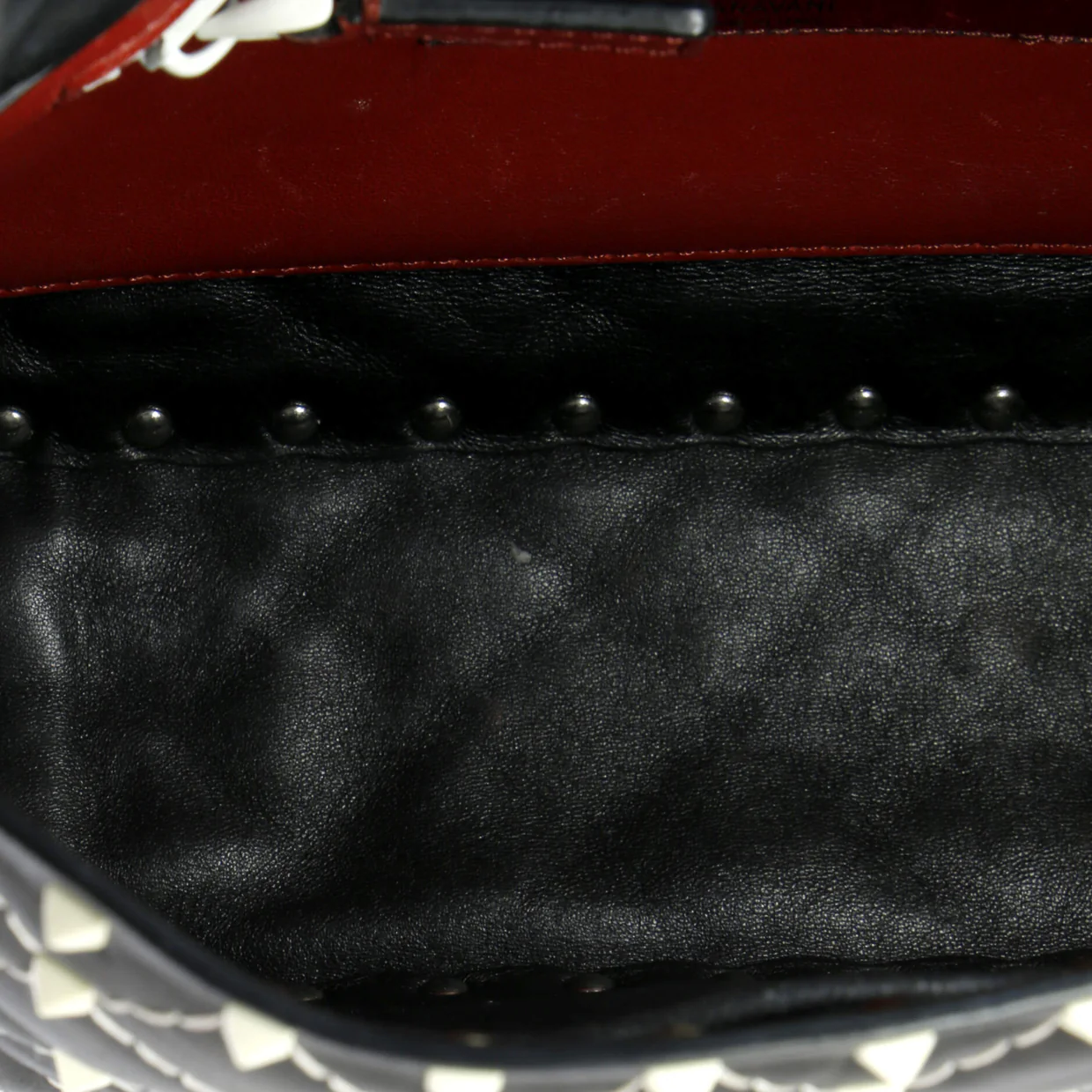 Rockstud Spike Flap Bag Quilted Leather Medium - Deep Luxury