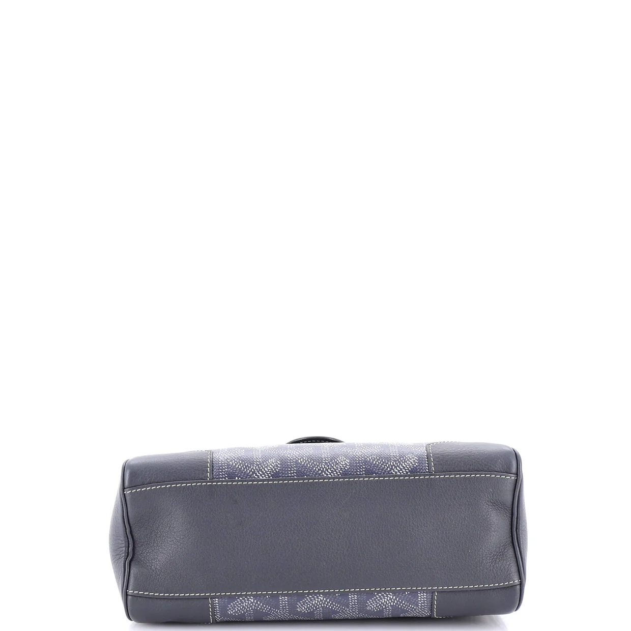 Saigon Top Handle Bag Coated Canvas with Leather Mini - Deep Luxury