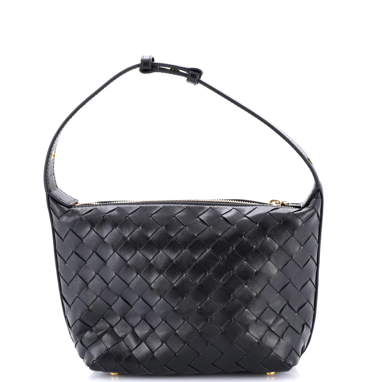 Wallace Shoulder Bag Intrecciato Nappa Mini - Deep Luxury