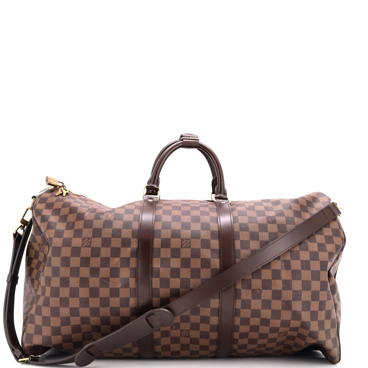 Keepall Bandouliere Bag Damier 55 - Deep Luxury