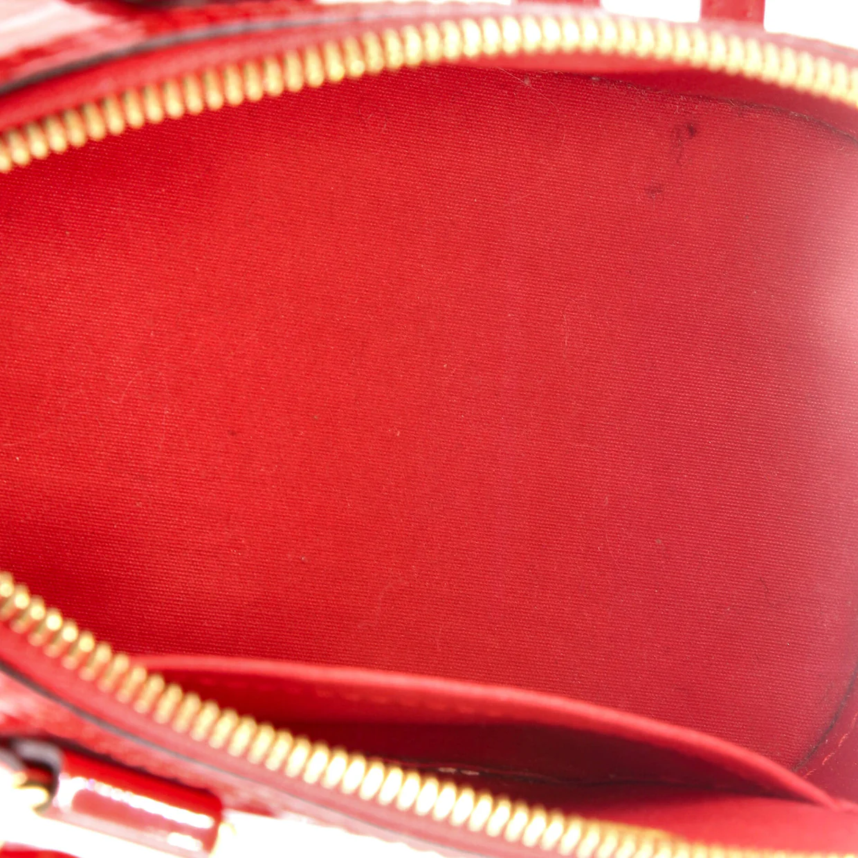 Alma Handbag Monogram Vernis BB - Deep Luxury