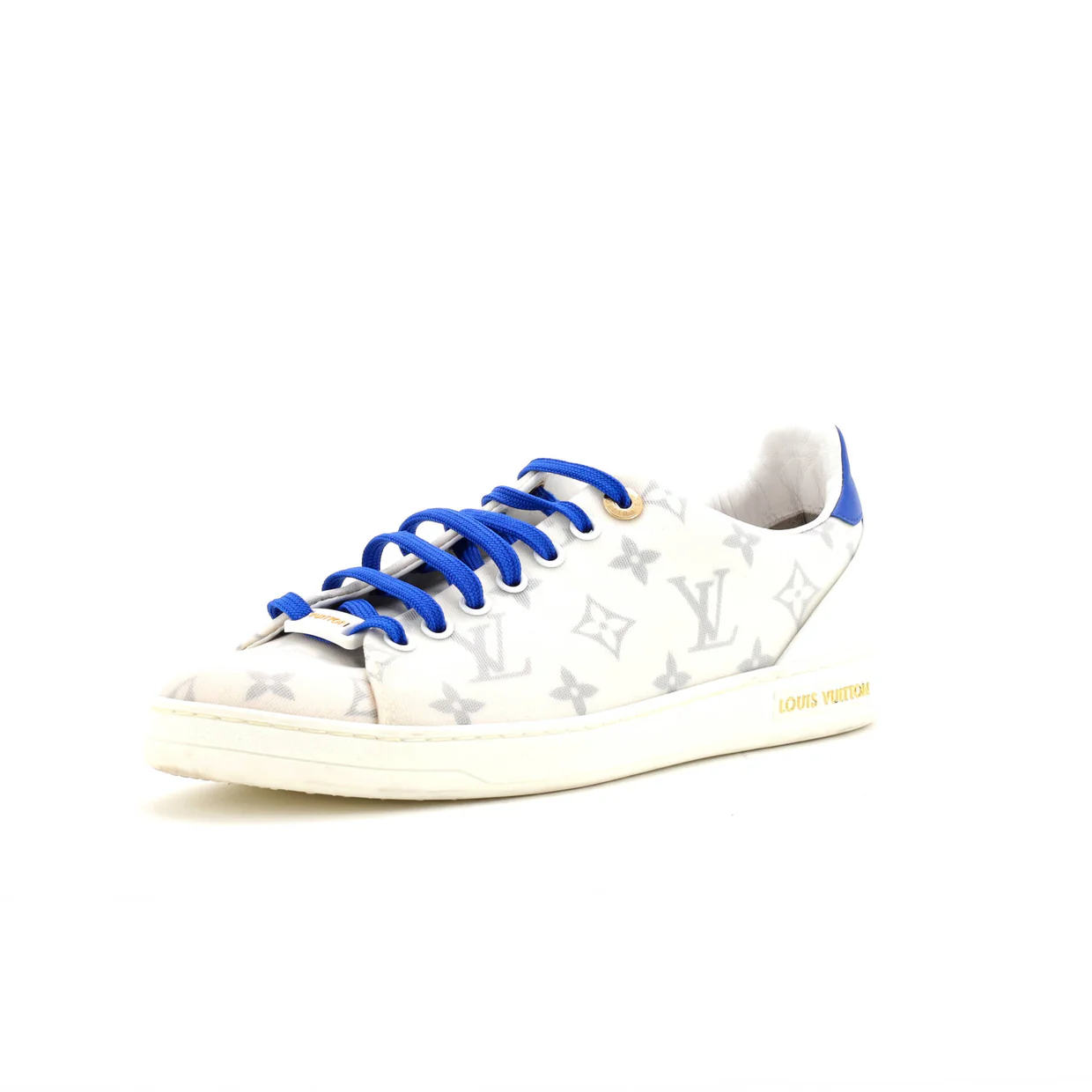 Women's FrontRow Sneakers Monogram Fabric - Deep Luxury