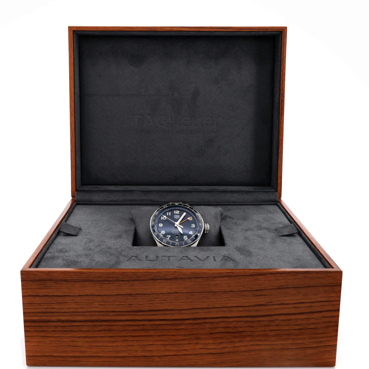 Autavia GMT Automatic Watch COSC Stainless Steel 42 - Deep Luxury