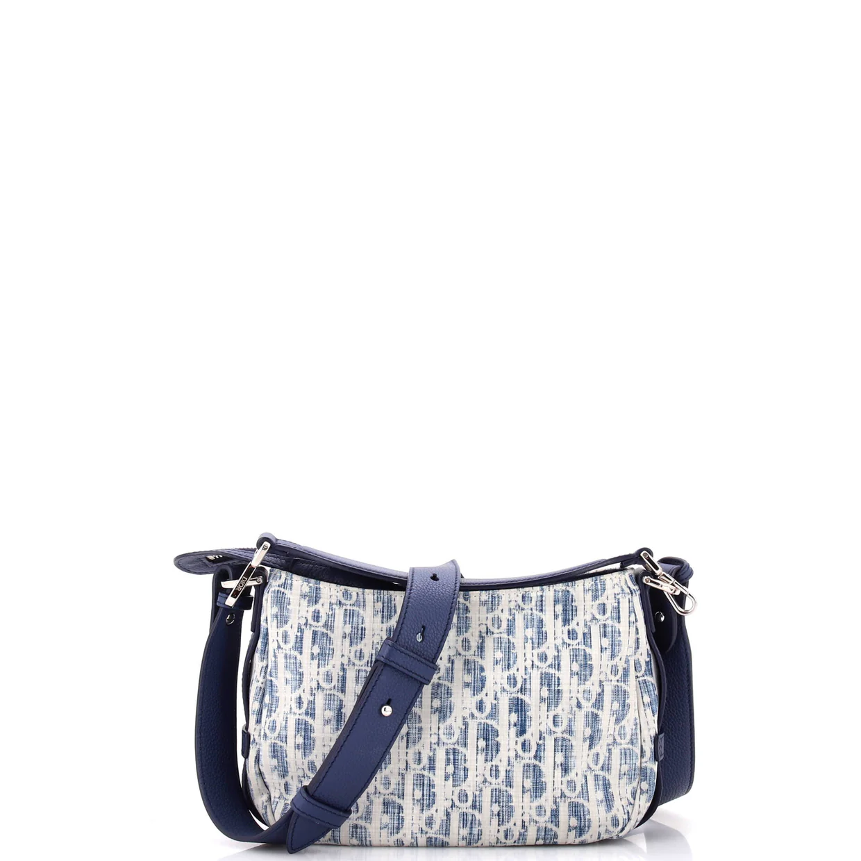 Saddle Soft Bag Kasuri Oblique Canvas Mini - Deep Luxury