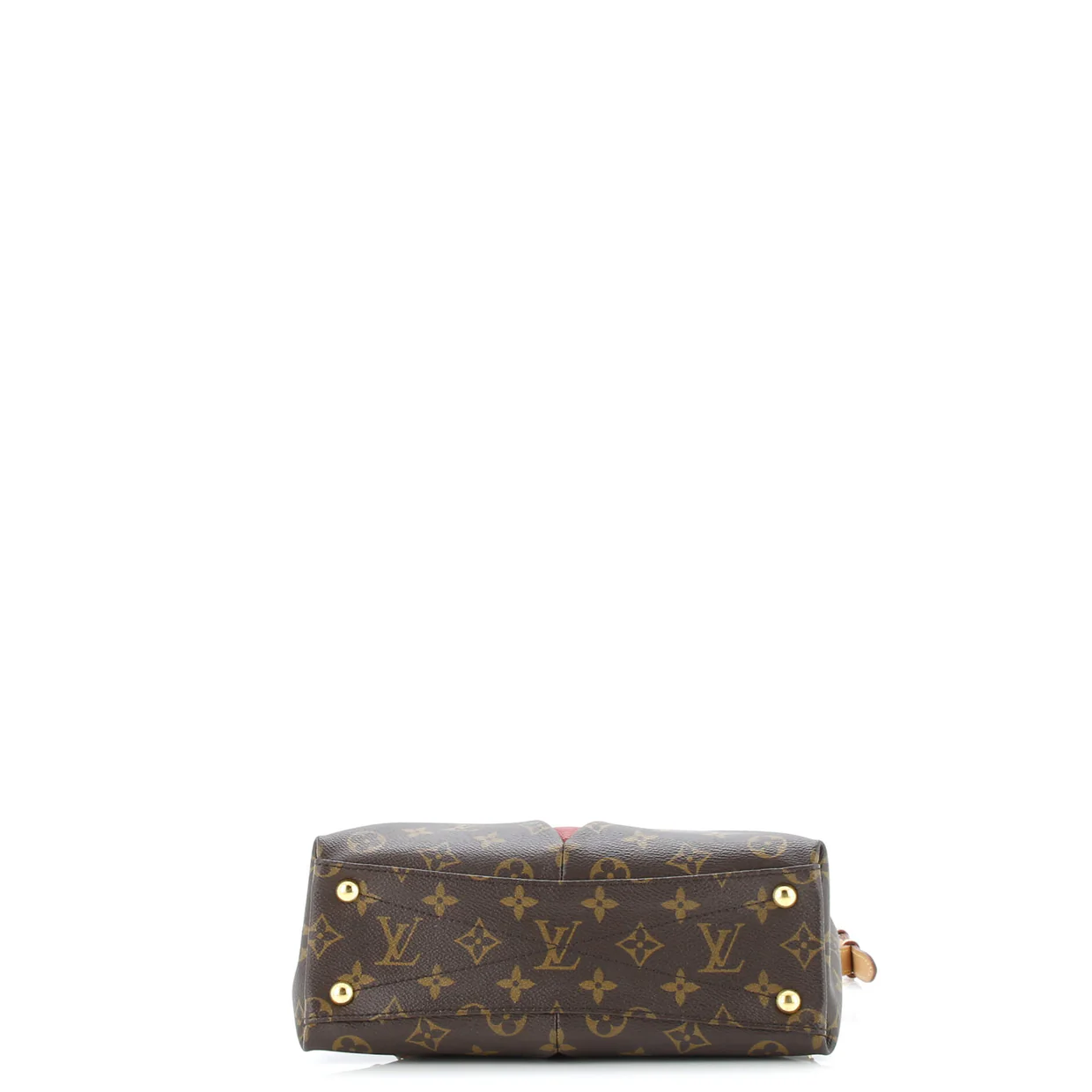 V Tote Monogram Canvas and Leather BB - Deep Luxury
