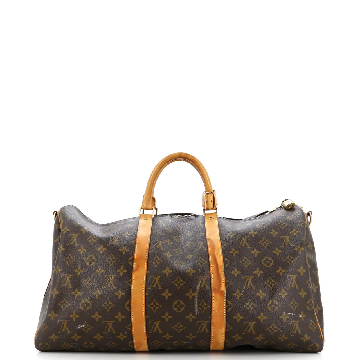 Keepall Bandouliere Bag Monogram Canvas 50 - Deep Luxury