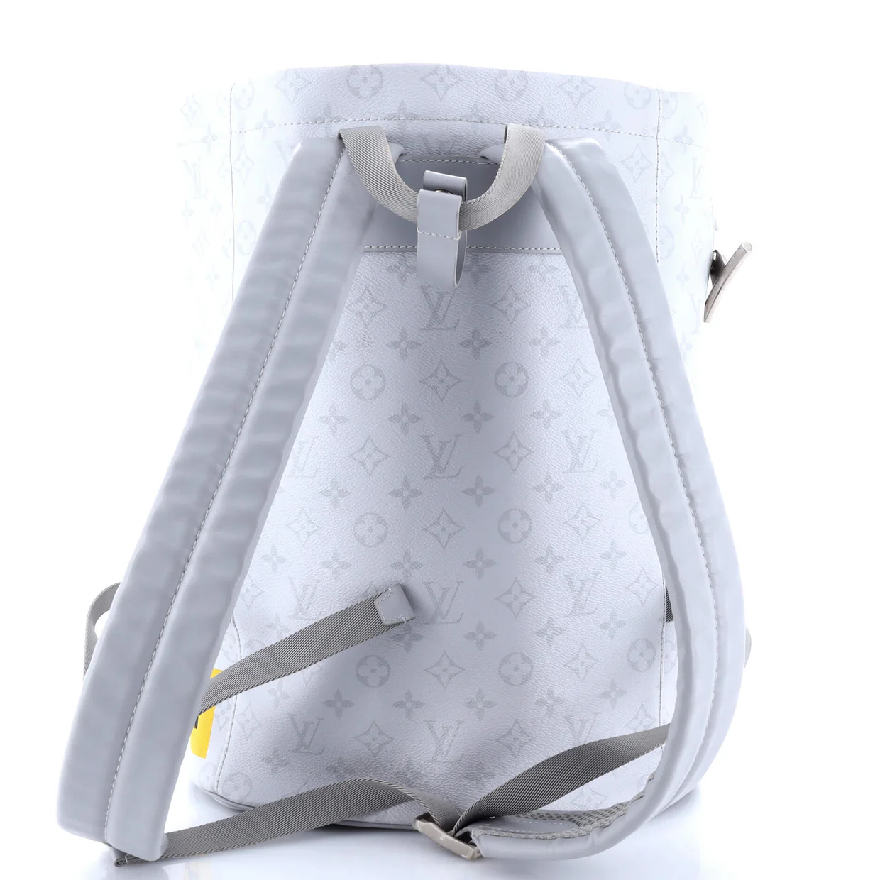 Chalk Backpack Limited Edition Logo Story Monogram Canvas - Deep Luxury