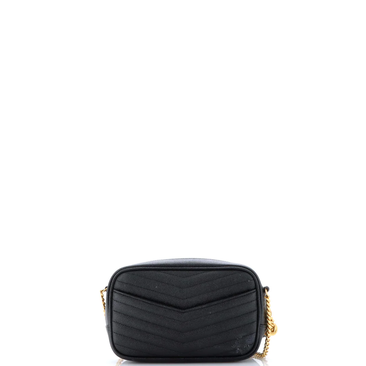 Lou Camera Bag Matelasse Chevron Leather Mini - Deep Luxury