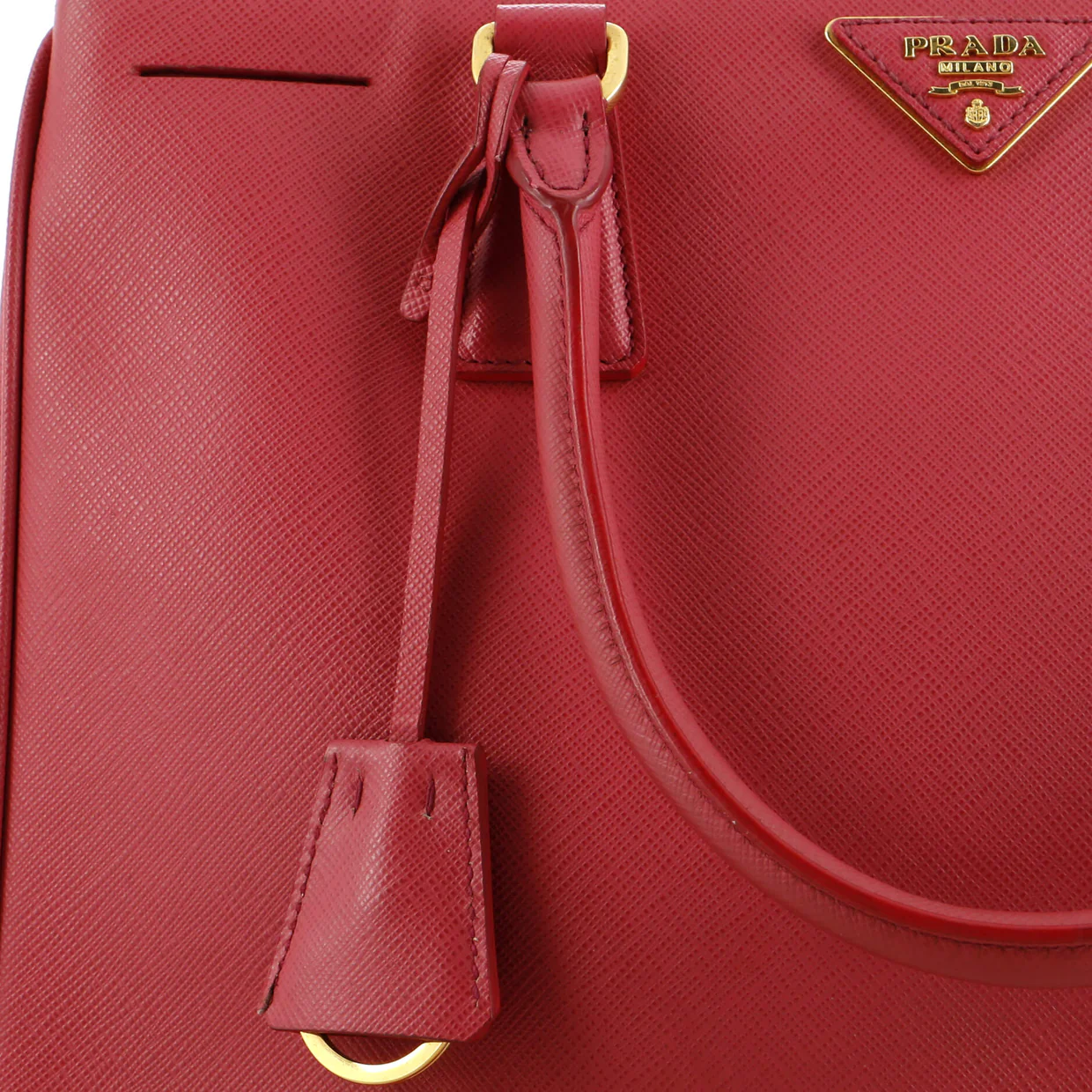Galleria Double Zip Tote Saffiano Leather Medium - Deep Luxury