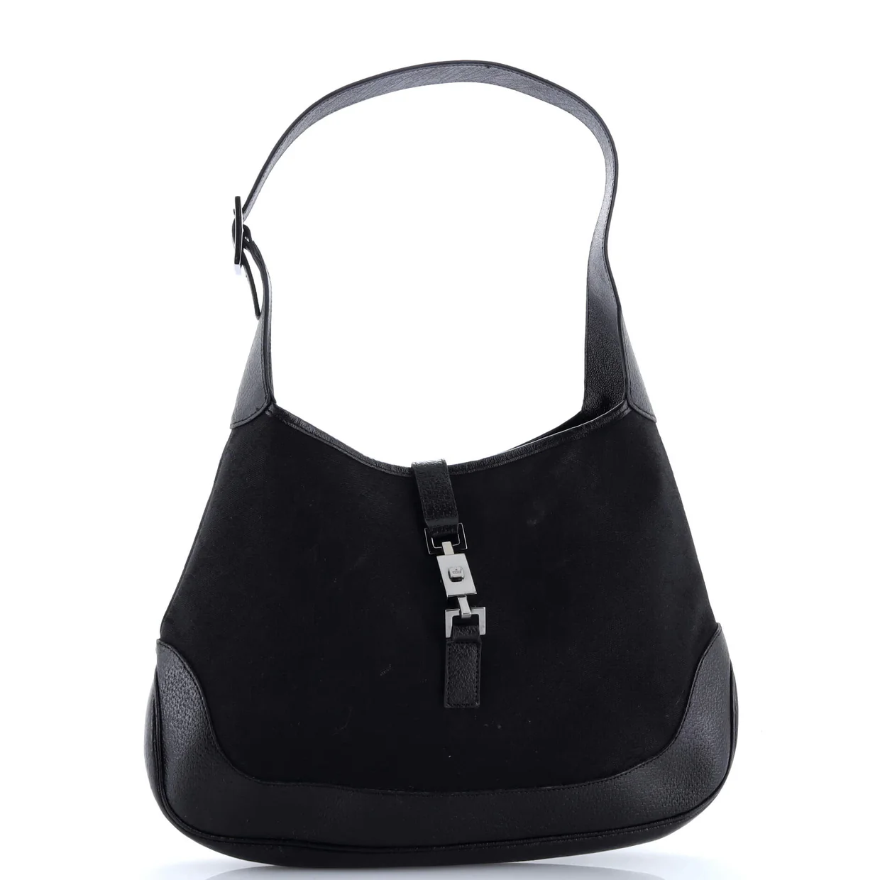 Web Jackie O Hobo GG Canvas Medium - Deep Luxury