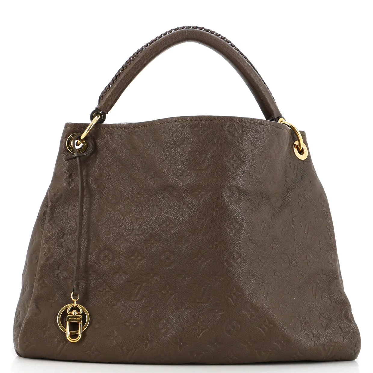 Artsy Handbag Monogram Empreinte Leather MM - Deep Luxury