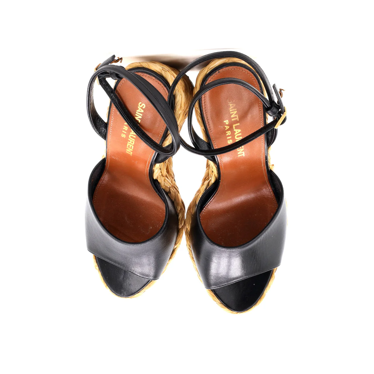 Women's Paloma Wedge Espadrille Sandals Leather - Deep Luxury