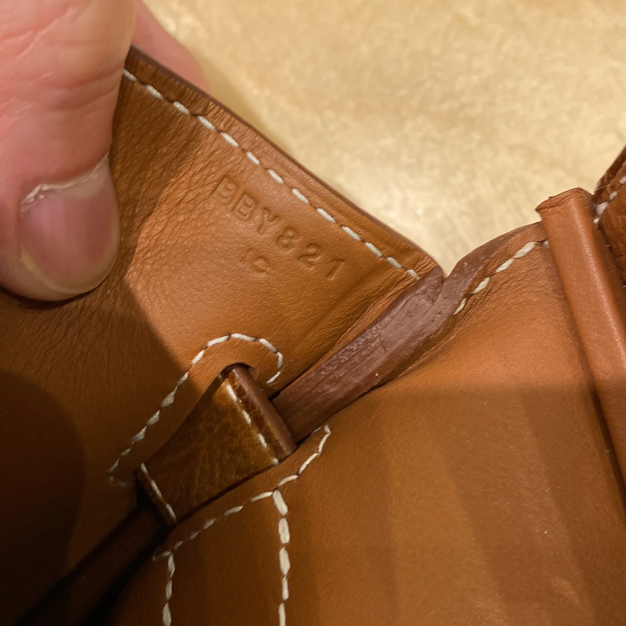 Hac a Dos Backpack Barenia Faubourg PM - Deep Luxury