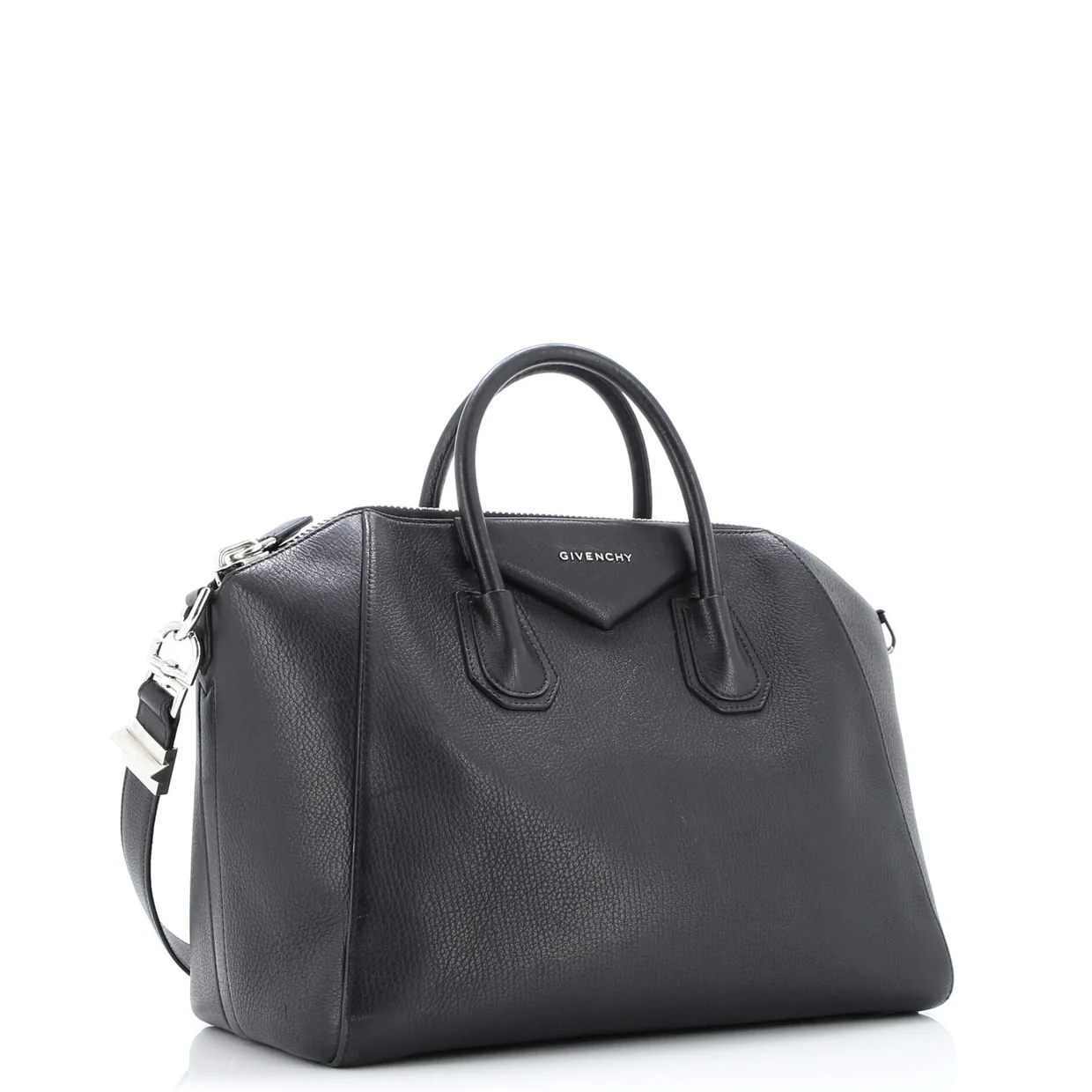 Antigona Bag Leather Medium - Deep Luxury