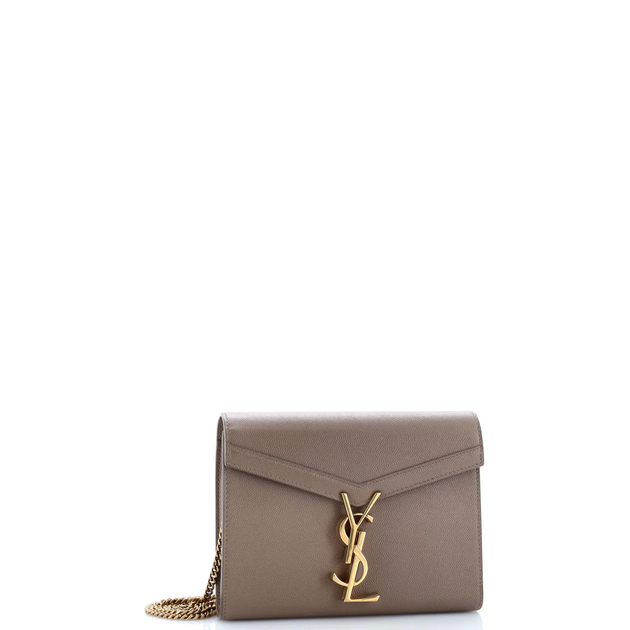 Cassandra Chain Wallet Leather Mini - Deep Luxury