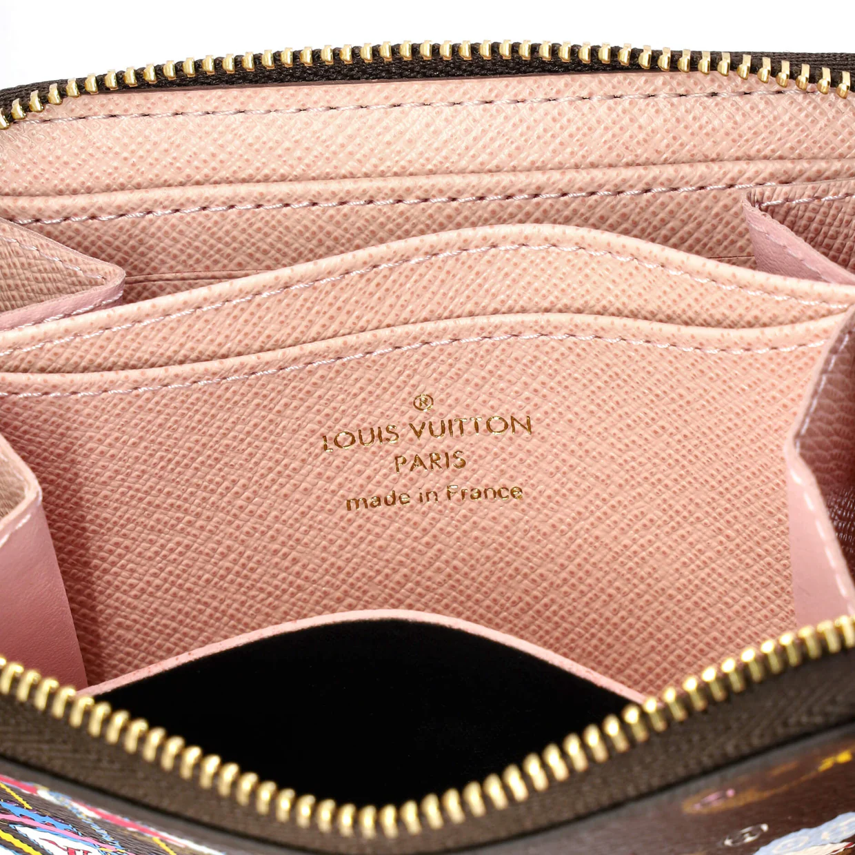 Zippy Coin Purse Limited Edition Vivienne Xmas Monogram Canvas - Deep Luxury