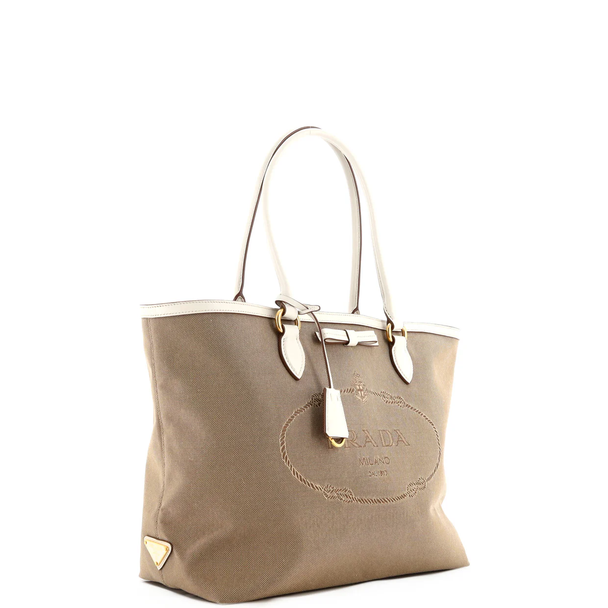 Logo Open Tote Canvas Medium - Deep Luxury