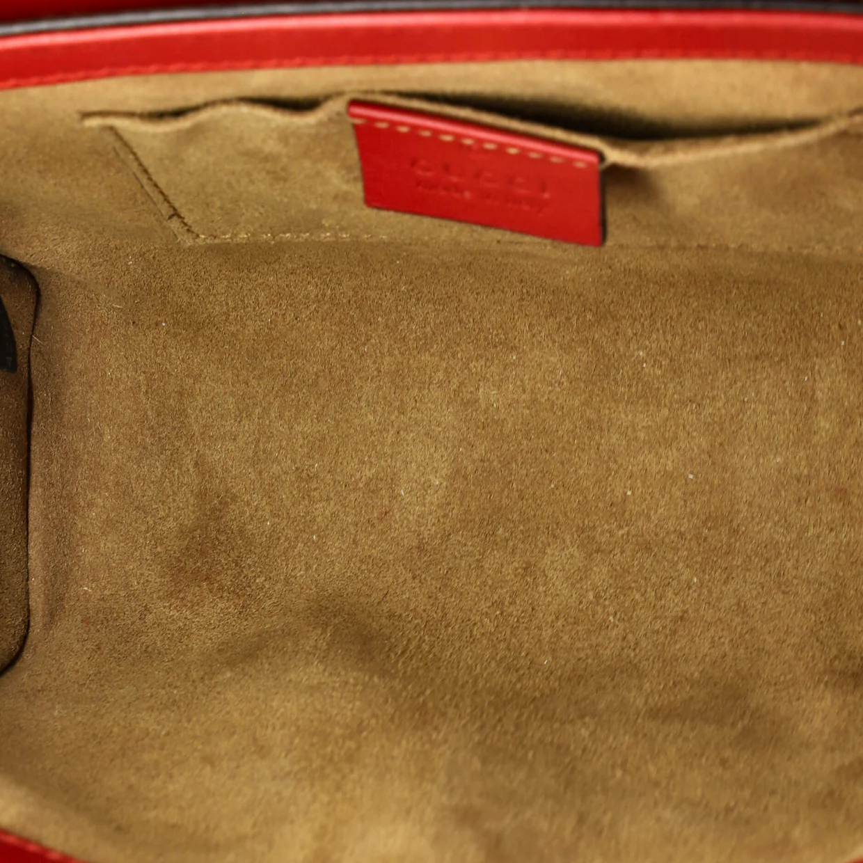 Padlock Shoulder Bag GG Coated Canvas and Leather Small - Deep Luxury